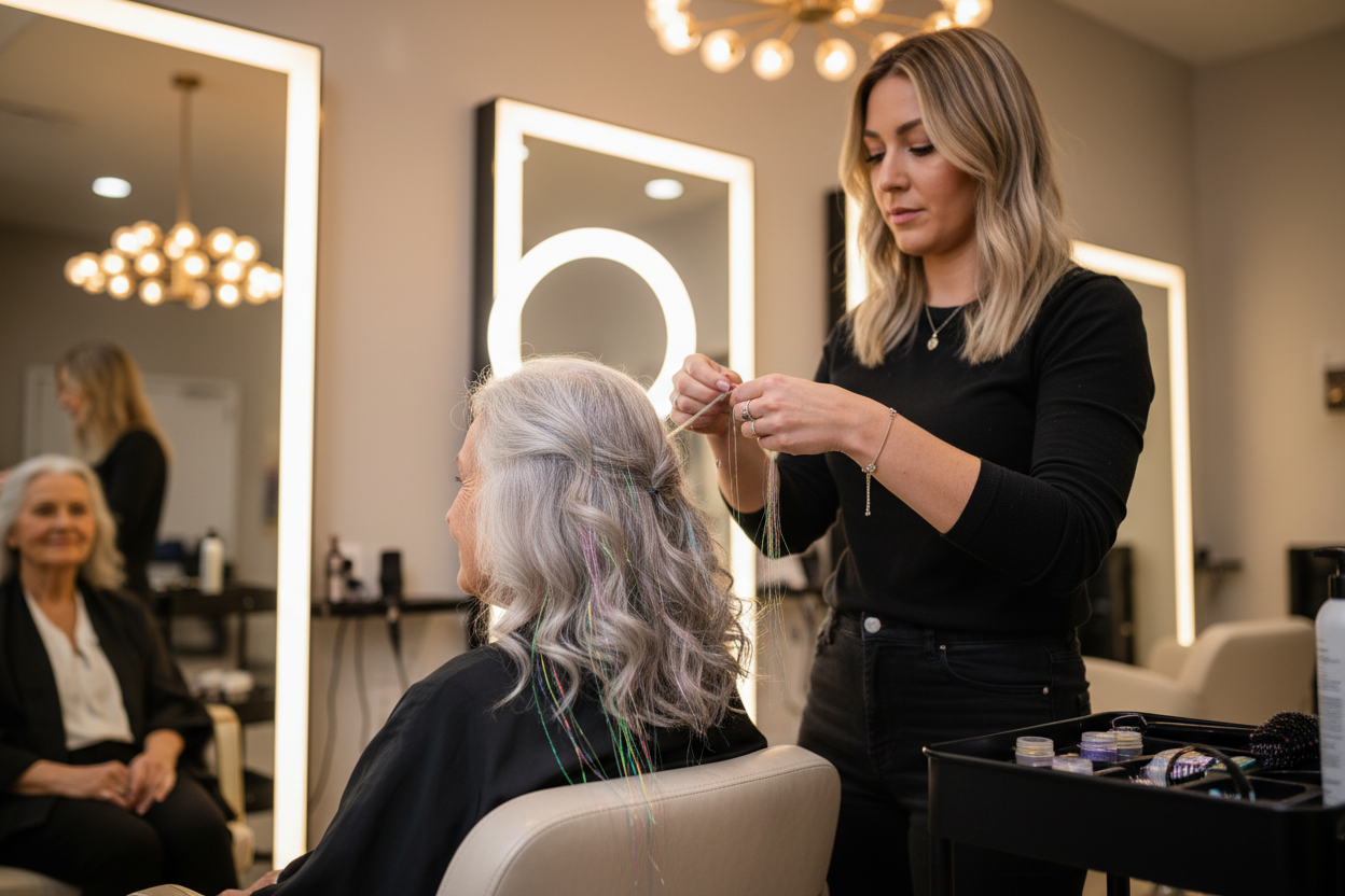 ✨ Fairy Hair® Training for Stylists: How to Add Sparkle Strands to Your Services