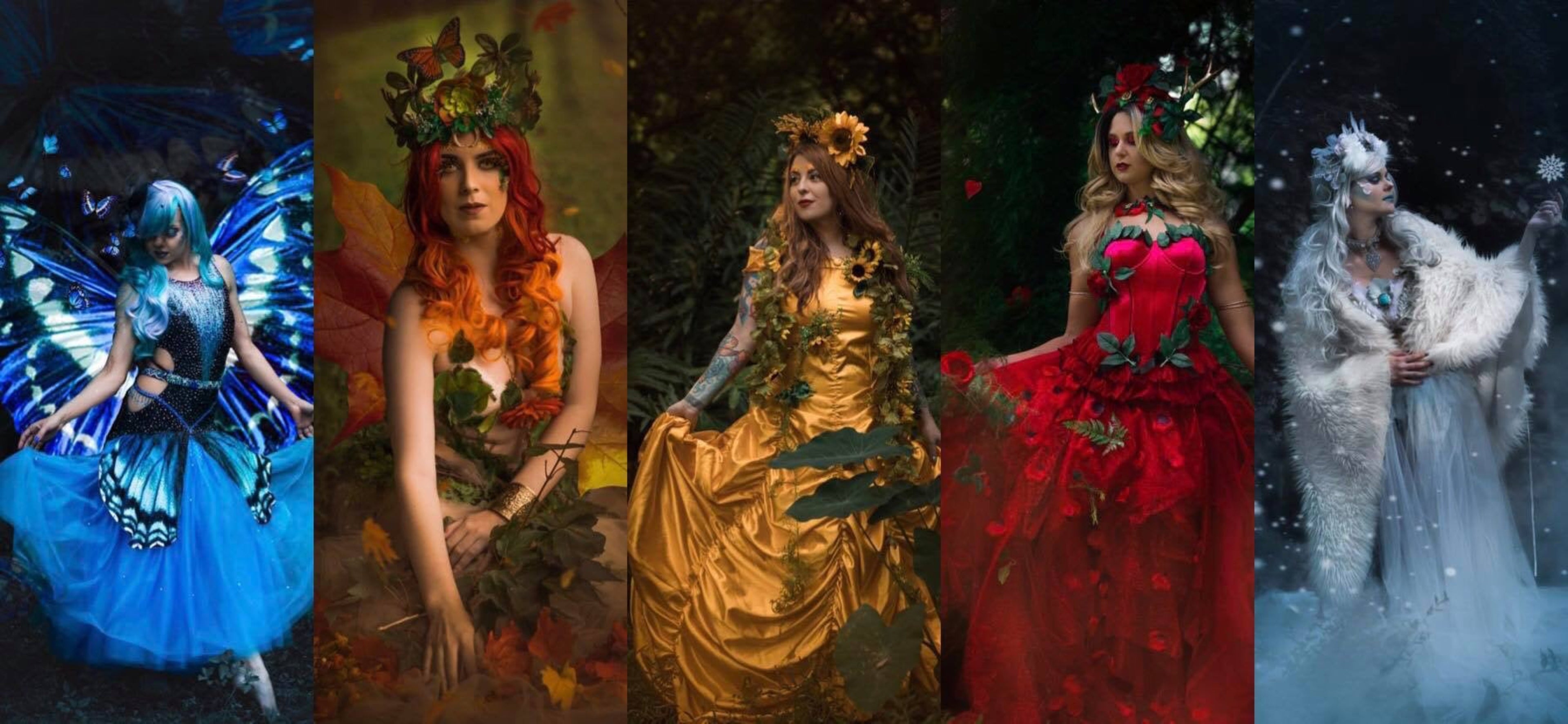 FIVE FAIRIES TRAINED BY FAIRY HAIR